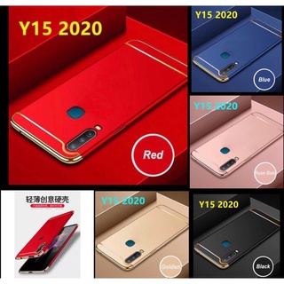 เคส📲ประกบหัวทาย Vivo y11 y12 y15 y17 มีสี่ดำ แดง นำ้เงิน ทอง ชมพูโอรส สินค้าส่งจากไทย รอของ1-3วัน