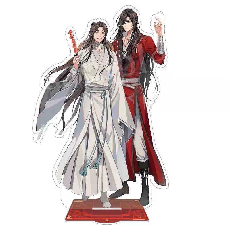 โมเดลฟิกเกอร์สแตนดี้ สวรรค์ อะนิเมะ Heaven Official's Blessing Tian Guan Ci Fu Xie Lian Hua อะคริลิค สําหรับตกแต่งโต๊ะ เก็บสะสม ของเล่น คอสเพลย์