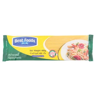 🔥ดีสุดๆ!! เบสท์ ฟู้ดส์ สปาเกตตี้ 400กรัม Best Foods Spaghetti 400g