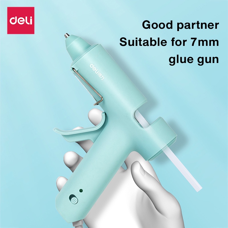 Deli กาวแท่งร้อน กาวแท่ง ขนาด 7mm-18pcs/11mm-12pcs ร้อนไวภายใน5นาที ติดแน่น ติดทน Glue Stick - 3