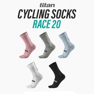 ถุงเท้า Cycling Socks TITAN RACE 20