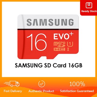 Samsung Plus 16GB 80MB/s Class 10 Micro SD Memory Card Micro SDHC Card