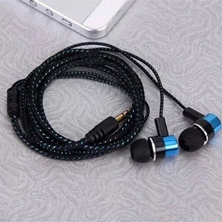 หูฟังชนิดใส่ในหู Mp3/MP4 พร้อมแจ็คไมโครโฟน 3.5 มม. สําหรับโทรศัพท์