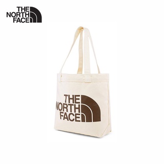 THE NORTH FACE COTTON TOTE -WEIMARANER BRN LARGE LOGOPRINT กระเป๋าสายสะพายข้าง