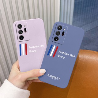 เคสโทรศัพท์มือถือสไตล์เรียบง่าย Liquid Silicone Phone Case For Samsung Galaxy A72 A71 4G A52 A51 4G A42 5G A31 A41 A32 4G A21S Shockproof Camera Lens Protection Soft Back Cover เคสมือถือ