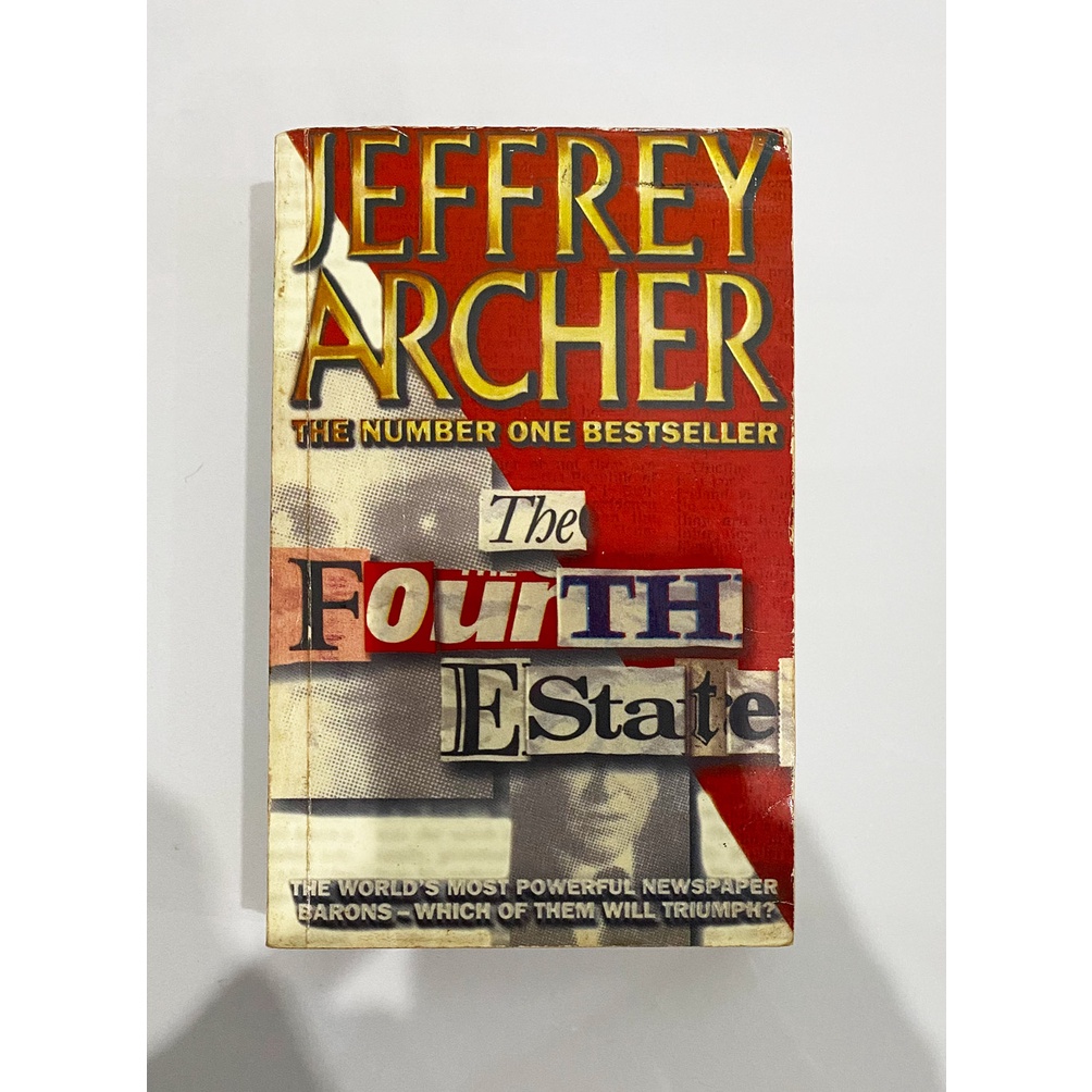 หนังสือ Jeffrey Archer The Fourth Estate หนังสือ เจฟฟรี่ อาเชอร์ ฐานันดร 4