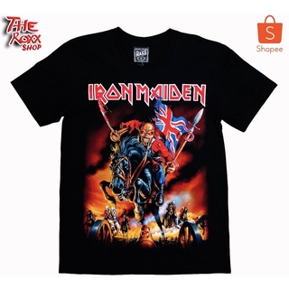 เสื้อยืดผ้าฝ้ายพรีเมี่ยม เสื้อวง Iron Maiden MS-38 เสื้อวงดนตรี เสื้อวงร็อค เสื้อนักร้อง