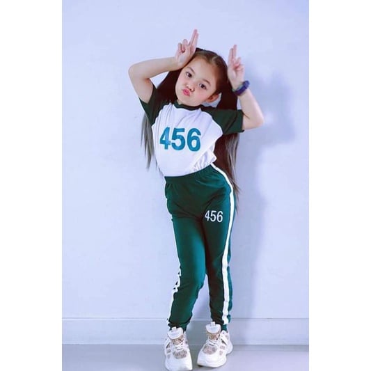 ชุดเด็ก เสื้อ+กางเกง เด็ก3-12 ขวบ ชุดกางเกงขายยาว+เสื้อ ชุดลำลองเด็ก ชุดผู้เล่น ผ้าไมโครนิ่มลื่น 456