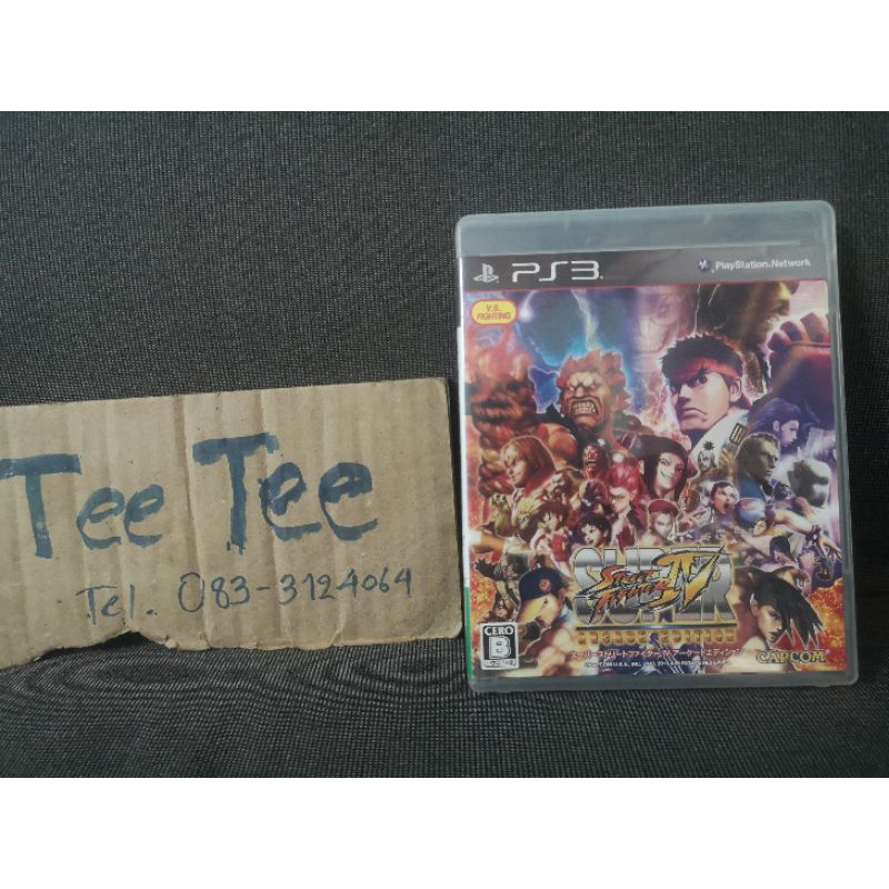 street fighter iv arcade edition ps3ข้างในเกมส์​เป็น​ภาษาอังกฤษ​