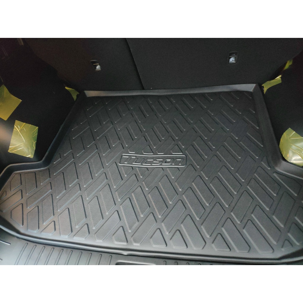 พลาสติกtrunk LinerสําหรับHyundai Tucson 2022 2023 2024 ความยืดหยุ่นกันน้ําที่ดีLCN-HU004