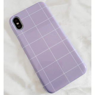 พร้อมส่ง เคสลาย Grid  04