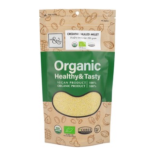 ข้าวฟ่าง ออร์แกนิค ตรามิสเตอร์แอนด์มิสซีส 250 กรัม/Organic Millet (Mr.&amp;Mrs.Brand) 250 g