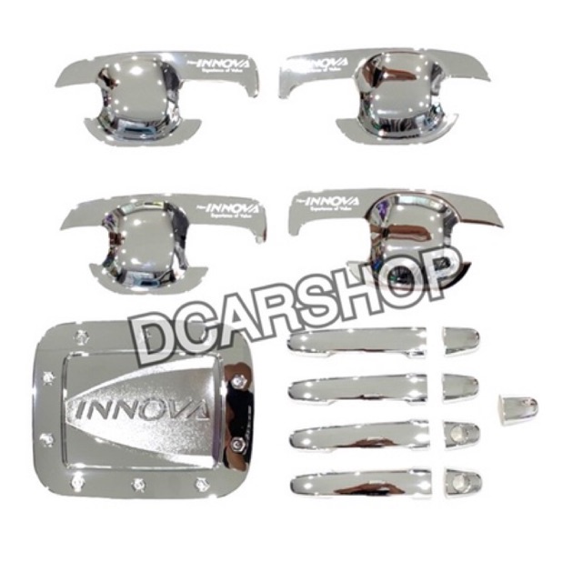 ชุดแต่ง TOYOTA INNOVA อินโนว่าปี 2006-2014 สีโครเมี่ยม