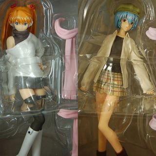 (แท้/มือ1,2) Sega Evangelion EX Winter Figure Ver.2 Rei Ayanami &amp; Asuka Langley