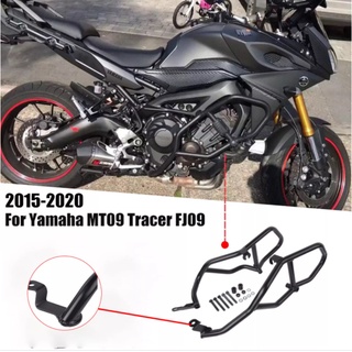 Ultrasupplier Motorcycle Crash Bar Engine Guard Bumper Frame Protector for Yamaha MT FZ 09 MT09 FZ09 MT-09 FZ-09 Tracer 900 GT FJ-09 2015-2020