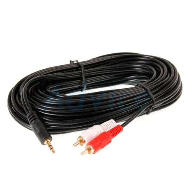 สายส่งสัญญาณ Cable Sound PC TO SPK M/M 12 (10M) Gold Shopee Thailand