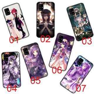 เคสโทรศัพท์มือถือแบบนิ่ม ลาย Patchouli Touhou สีดํา สําหรับ OPPO Reno 4Z 3 4 2 2F 4F 2Z SE Pro Lite