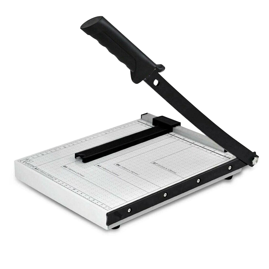 เครื่องตัดกระดาษ แท่นตัดกระดาษโรตารี่ เครื่องตัดกระดาษภาพถ่าย A4 paper cutter photo paper cutter ใบมีดคม ใช้งานง่ายทนทาน - รูปที่ 2