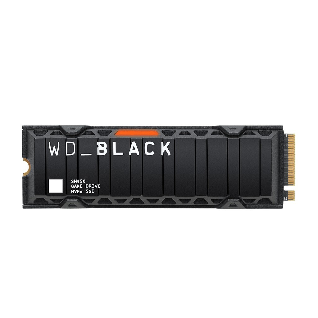 500GB(ประกัน3ปี)  WD BLACK SN850 PCIe/NVMe WITH HEATSINK (WDS500G1XHE-00AFY0 | WDS100T1XHE-00AFY0 | 