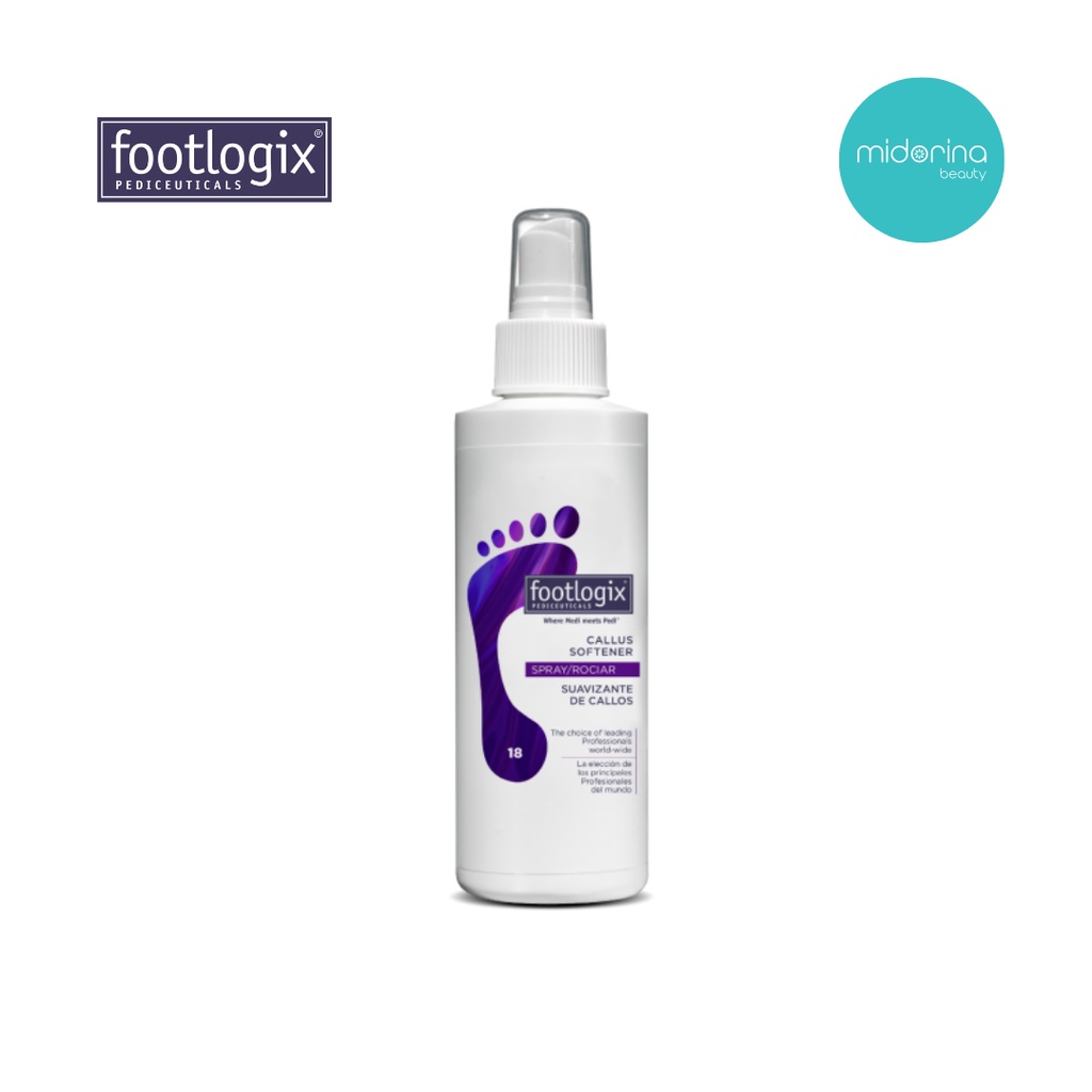 Footlogix Callus Softener สเปรย์น้ำยาฉีดส้นเท้า ลดส้นเท้าด้าน หนังเท้านิ่ม 180 ml