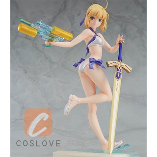 โมเดลฟิกเกอร์ อนิเมะ Saber - Fate Grand Order GK ขนาด 32 ซม. สําหรับเก็บสะสม ชุดว่ายน้ํา