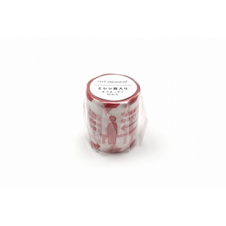 mt appeal no sitting (MT01K1858) / เทปสัญลักษณ์ ป้ายเตือน ลาย no sitting แบรนด์ mt masking tape จากประเทศญี่ปุ่น