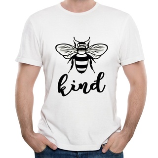 [S-5XL]เสื้อยืด ผ้าฝ้ายแท้ 100% พิมพ์ลาย BE KIND สไตล์คลาสสิก สําหรับผู้ชาย