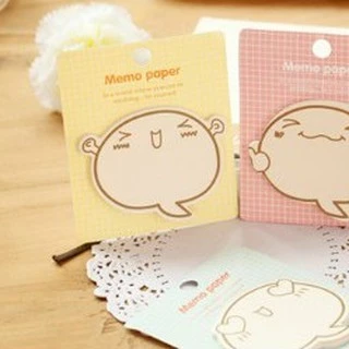 กระดาษโน๊ตกาวในตัว Sticky Note หลากอารมณ์✔️(🎲คละลาย) กระดาษโน๊ตจดบันทึก สมุดโน๊ต ราคาส่ง