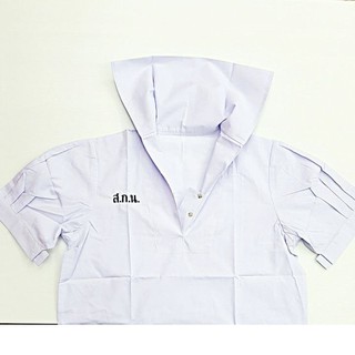 เสื้อนักเรียนหญิง ม.ต้น ส.ก.น. ( ปักเสร็จเรียบร้อย )