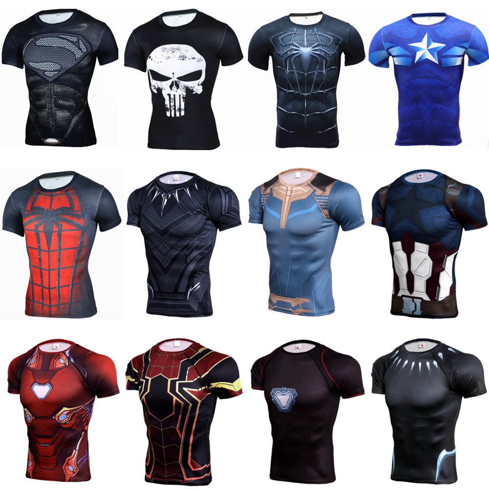 มวยไทยรั้งmma T Shirt Rashguard Bjj Gi 3d Printed Captain Breathable T Shirts Men Mma 3005