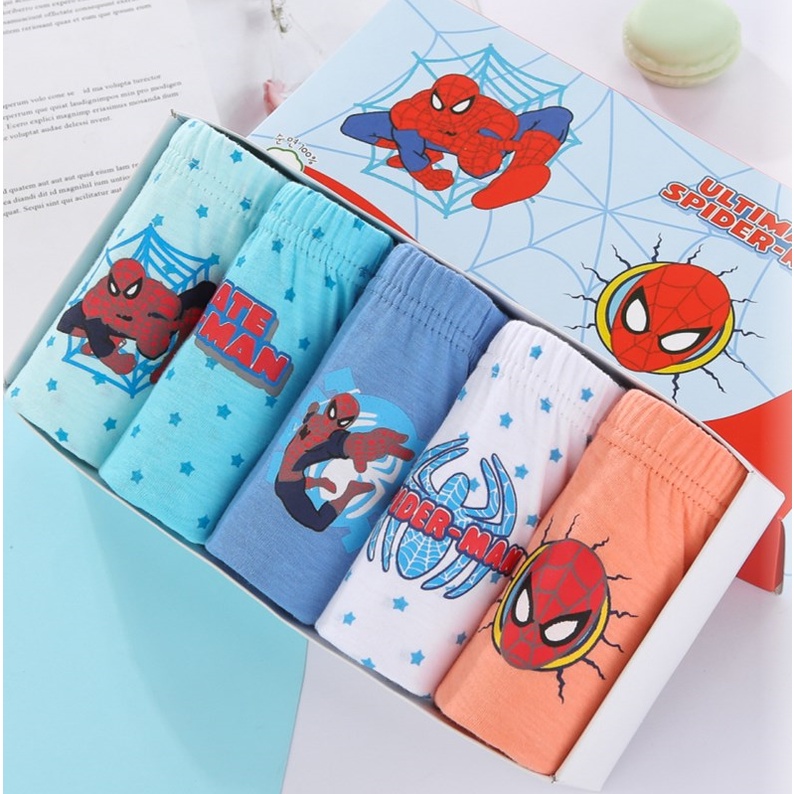 [THOMAS Kids] กางเกงชั้นใน ผ้าฝ้ายแท้ ยืดหยุ่นสูง ลายไดโนเสาร์ ไร้รอยต่อ สําหรับเด็กผู้ชาย อายุ 3-12 ปี ขายส่ง 5 ชิ้น - รูปที่ 2