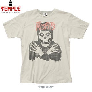 Misfits เสื้อยืด พิมพ์ลายหัวกะโหลก สไตล์คลาสสิก