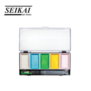 SEIKAI สีน้ำเค้ก 5 สีมุก PEARL (WATER COLOR SET)