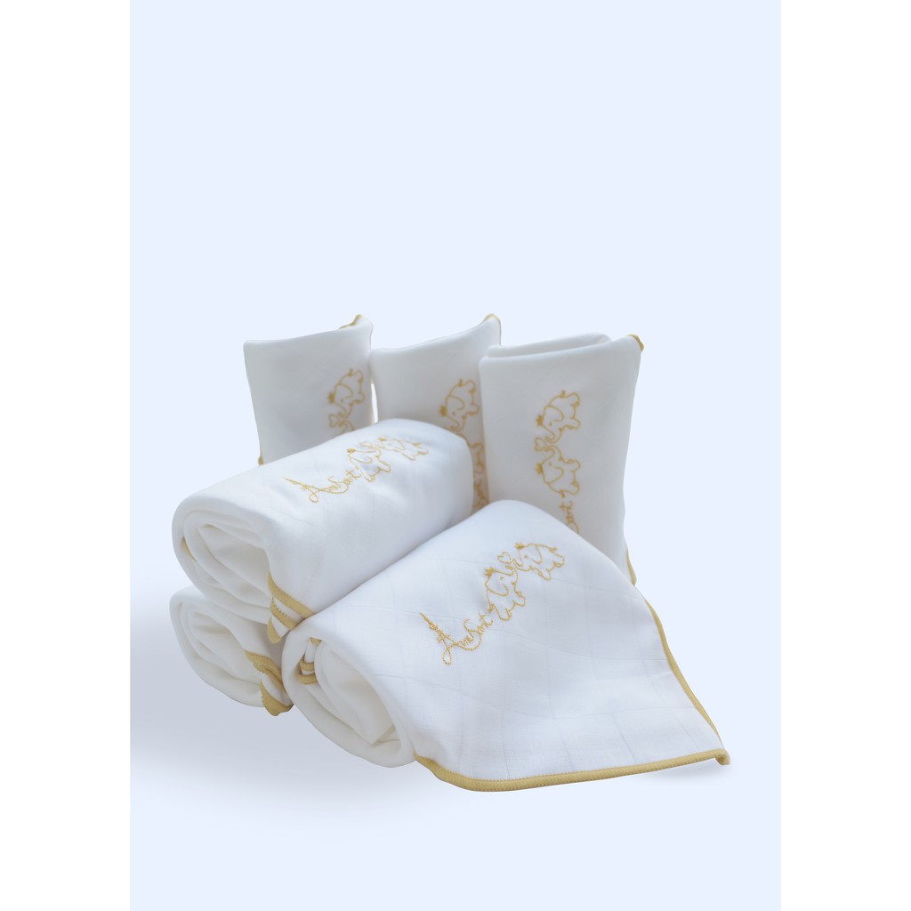 ผ้าอ้อมAMUSANTขนาด 30x30 นิ้ว COTTON100% - รูปที่ 2