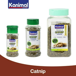 Kanimal Catnip ขนมแมว ผงแคทนิป กัญชาแมว ใช้โรยบนของเล่น ผ่อนคลาย สำหรับแมวทุกสายพันธุ์ (มี 3 ขนาด)