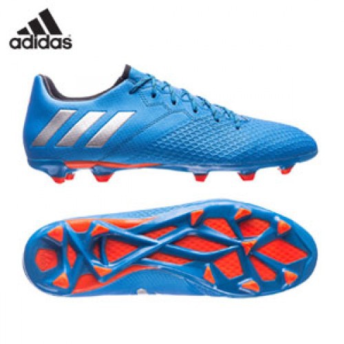 Adidas แท้ รองเท้าฟุตบอล Messi 16.3 FG เบอร์ 44- 44.5 (Blue)