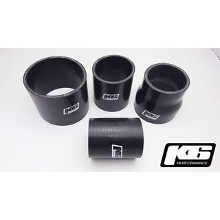 ท่อลดซิลิโคน K6Performance สีดำ - สีน้ำเงิน มีหลายขนาดให้เลือก แบรนคนไทย คุณภาพระดับโลก