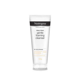 Neutrogena Deep Clean Foaming Cleanser 100g นูโทรจีนา ดีพ คลีน โฟมมิ่ง คลีนเซอร์ 100 กรัม (เลือกสูตร)