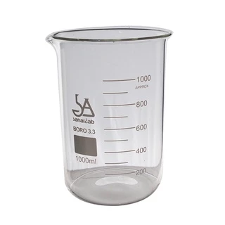 บีกเกอร์แก้วทนไฟ 1000 ml. - 5000 ml. (Beaker - BORO 3.3 Glass 1000 ml. - 5000 ml.)
