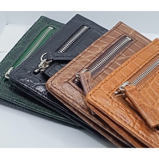 กระเป๋าสตางค์ผู็ชาย MONEY CLIP WALLET จระเข้แท้ แบรนด์ MODA SRIRACHA