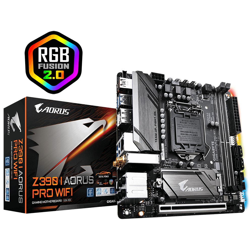 GIGABYTE (1151V2) Z390I AORUS PRO WIFI