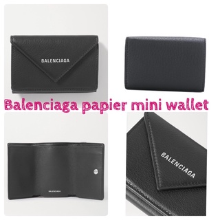 พร้อมส่ง👛New Balenciaga Papier Mini Wallet