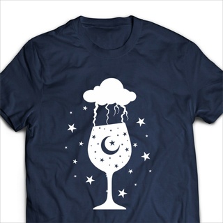 เสื้อยืดลําลอง ผ้าฝ้าย แขนสั้น พิมพ์ลาย Night Strom In A Cup Monature Lover แฟชั่นสําหรับผู้ชาย