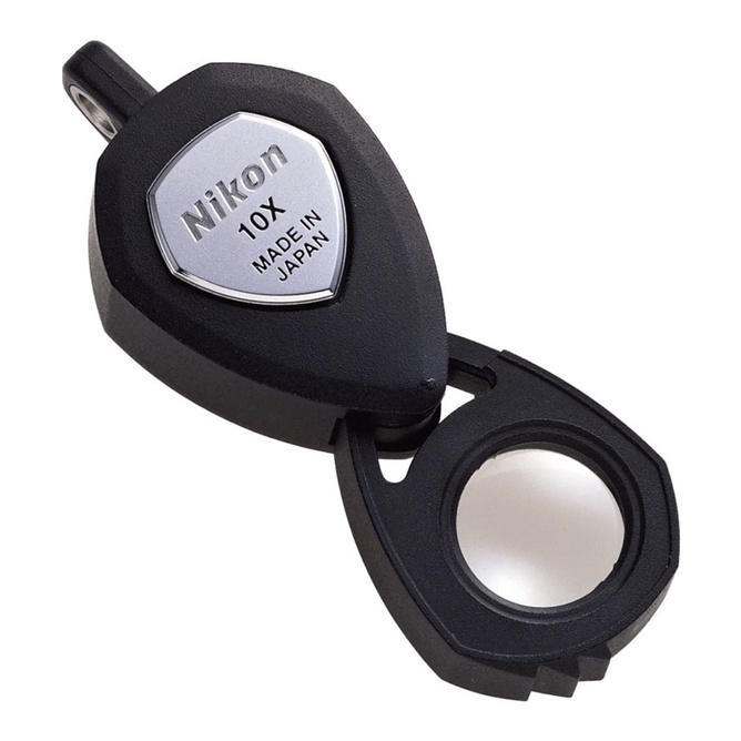 Nikon Loupe 10X ของแท้ กล้องส่องพระ(Made in Japan)กล้องส่องพระขยาย10เท่าจาก Nikon นิคอนกล้องส่องพระ กล้องส่องเพชร รุ่นxp