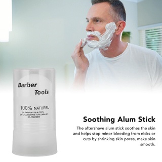 Aday Beauty After Shave Alum Stick Home Travel Portable Men Skin Soothing Post for Razor Cuts Nicks 3.5oz