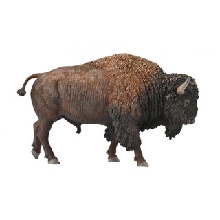 Collecta 88968 American Bison 4 ตุ๊กตาสัตว์ป่า 11/16 นิ้ว 2022