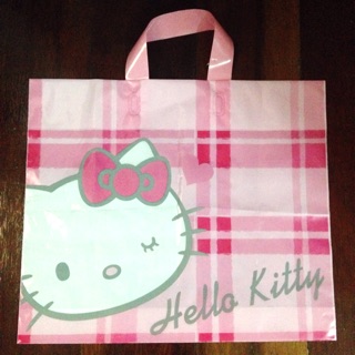 ถุงพลาสติกคิตตี้ kitty จาก sanrio