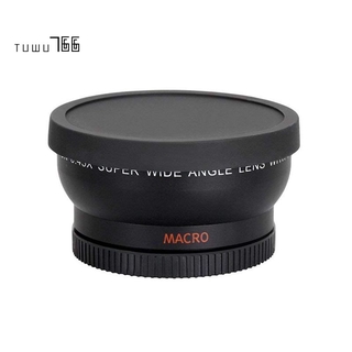 58MM Wide Angle 0.45x Converter Lens with Macro Close-Up Attachment for Canon EOS Rebel T6s,T6i,SL1,T5,T5i,T4i,T3,T3i,T1i,T2i,XSI,XS,XTI,XT,70D,60D,60Da,7D,5D,1D