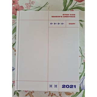 [พร้อมส่ง] ไดอารี่ Stray Kids 2021 Seasons Greetings Diary