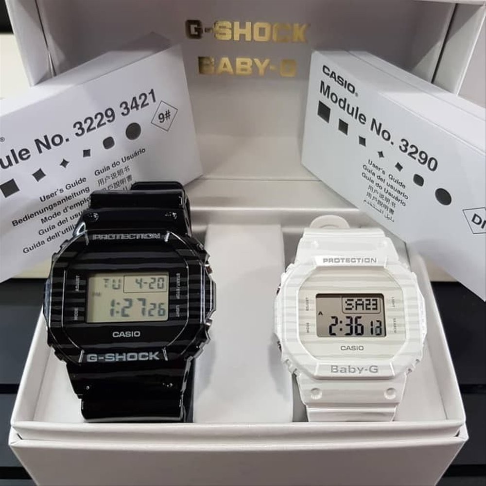 นาฬิกาเซ็ทคู่สุดคุ้ม G-SHOCK & BABY-G รุ่น SLV-19B-1DR ของแท้ ประกันศูนย์ #2